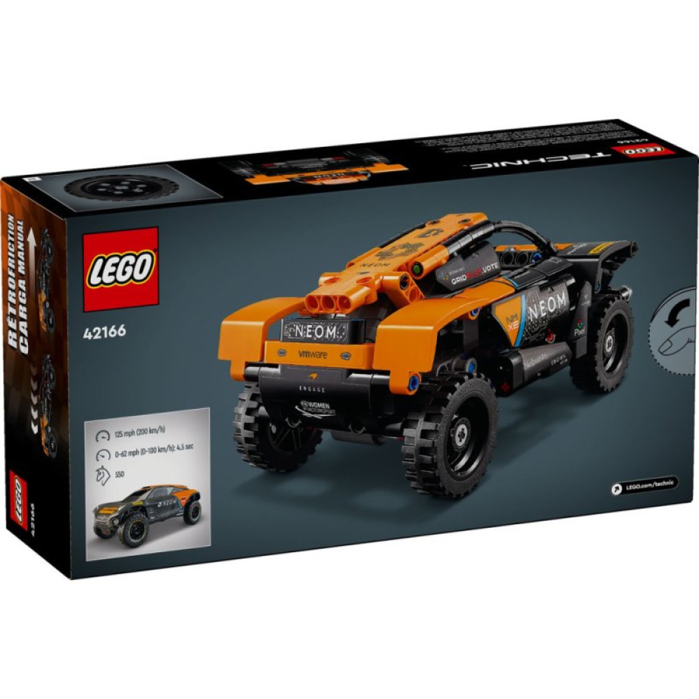 Конструктор LEGO Technic Автомобиль для гонок NEOM McLaren Extreme E 252 деталей (42166) Конструктор LEGO Technic Автомобиль для гонок NEOM McLaren Extreme E 252 деталей (42166)