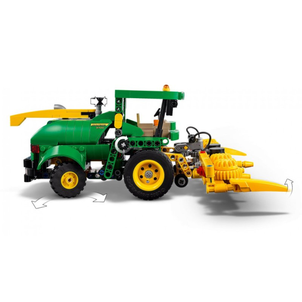 Конструктор LEGO Technic Кормоуборочный комбайн John Deere 9700 559 деталей (42168) Конструктор LEGO Technic Кормоуборочный комбайн John Deere 9700 559 деталей (42168)