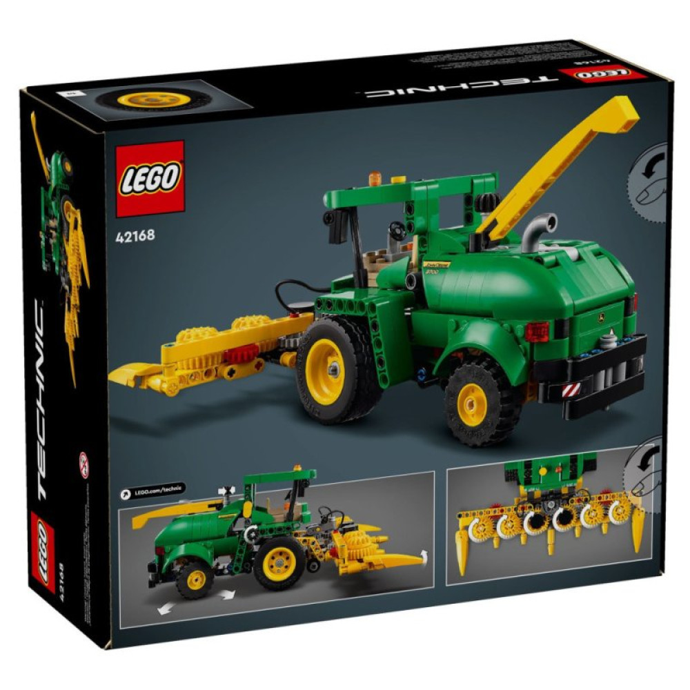 Конструктор LEGO Technic Кормоуборочный комбайн John Deere 9700 559 деталей (42168) Конструктор LEGO Technic Кормоуборочный комбайн John Deere 9700 559 деталей (42168)
