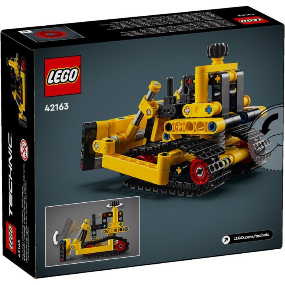 Конструктор LEGO Technic Сверхмощный бульдозер 195 деталей (42163)