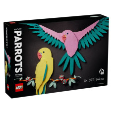Конструктор LEGO Art Коллекция фауны. Попугаи Ара 644 деталей (31211)