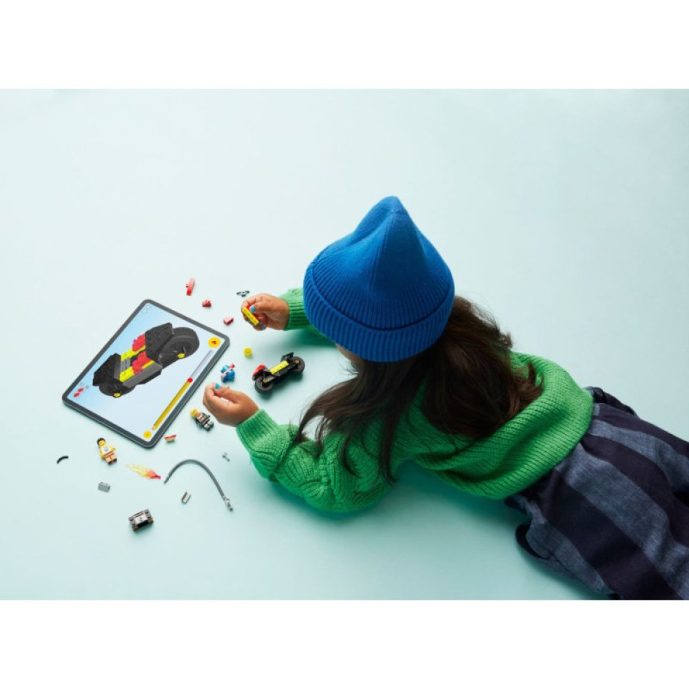 Конструктор LEGO City Пожарный спасательный мотоцикл 57 деталей (60410)