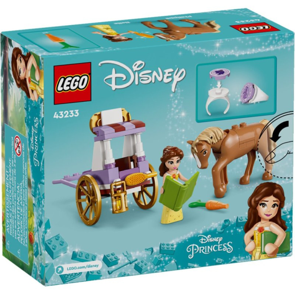 Конструктор LEGO Disney Сказочная карета Белль 62 деталей (43233) Конструктор LEGO Disney Сказочная карета Белль 62 деталей (43233)