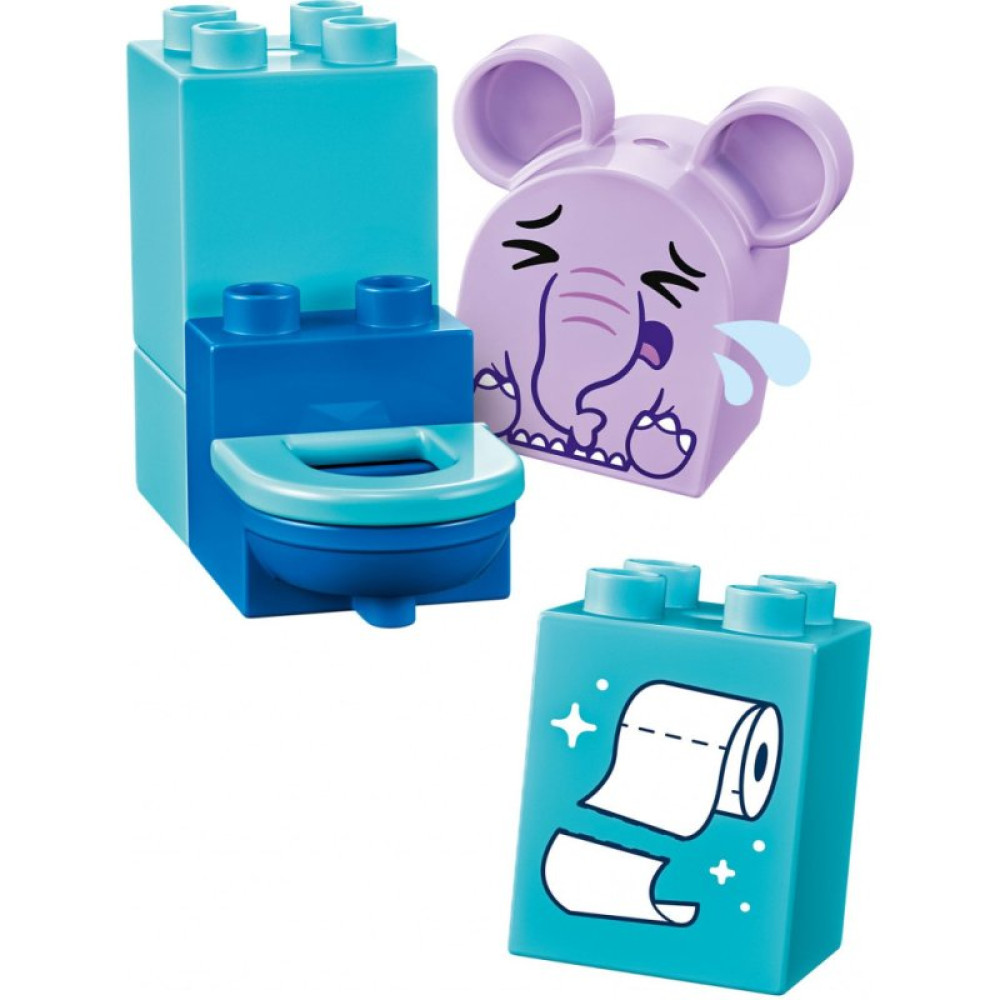 Конструктор LEGO DUPLO My First Повседневные процедуры: Время принимать ванну 15 деталей (10413)