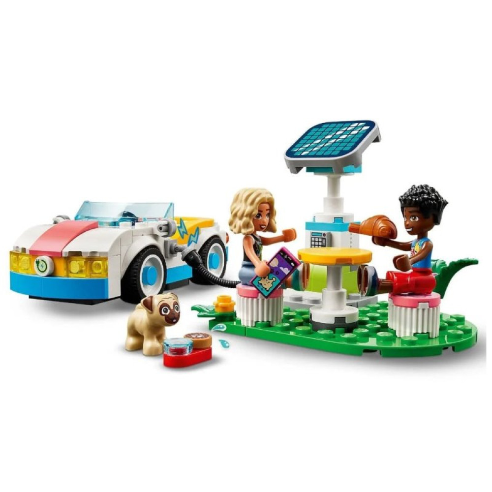 Конструктор LEGO Friends Електромобіль і зарядний пристрій 170 деталей (42609)