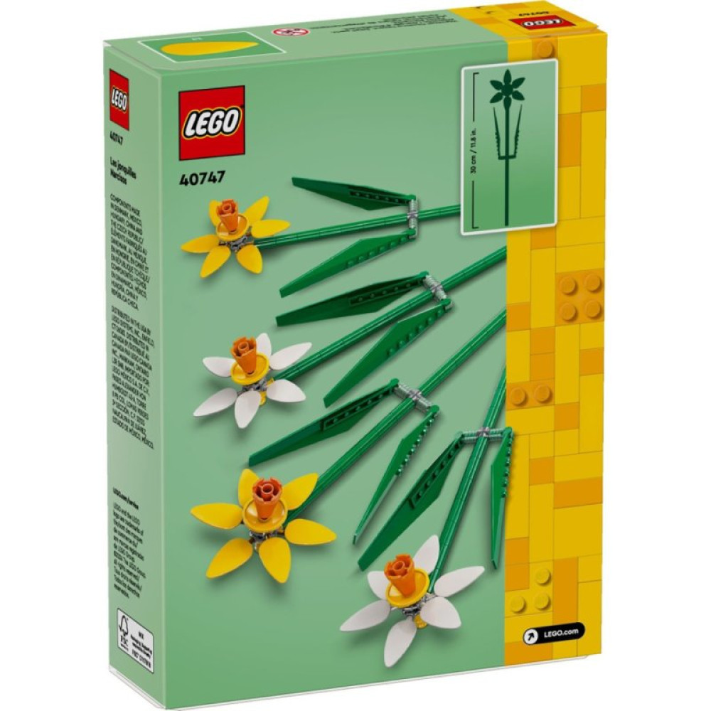 Конструктор LEGO Iconic Нарциссы 216 деталей (40747) Конструктор LEGO Iconic Нарциссы 216 деталей (40747)