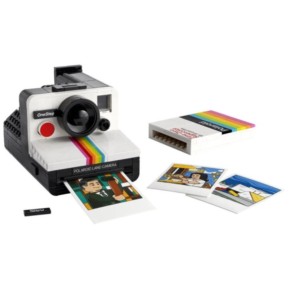 Конструктор LEGO Ideas Фотоаппарат Polaroid OneStep SX-70 516 деталей (21345-) Конструктор LEGO Ideas Фотоаппарат Polaroid OneStep SX-70 516 деталей (21345-)