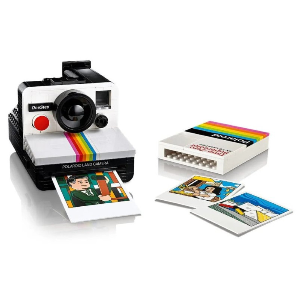 Конструктор LEGO Ideas Фотоаппарат Polaroid OneStep SX-70 516 деталей (21345-) Конструктор LEGO Ideas Фотоаппарат Polaroid OneStep SX-70 516 деталей (21345-)