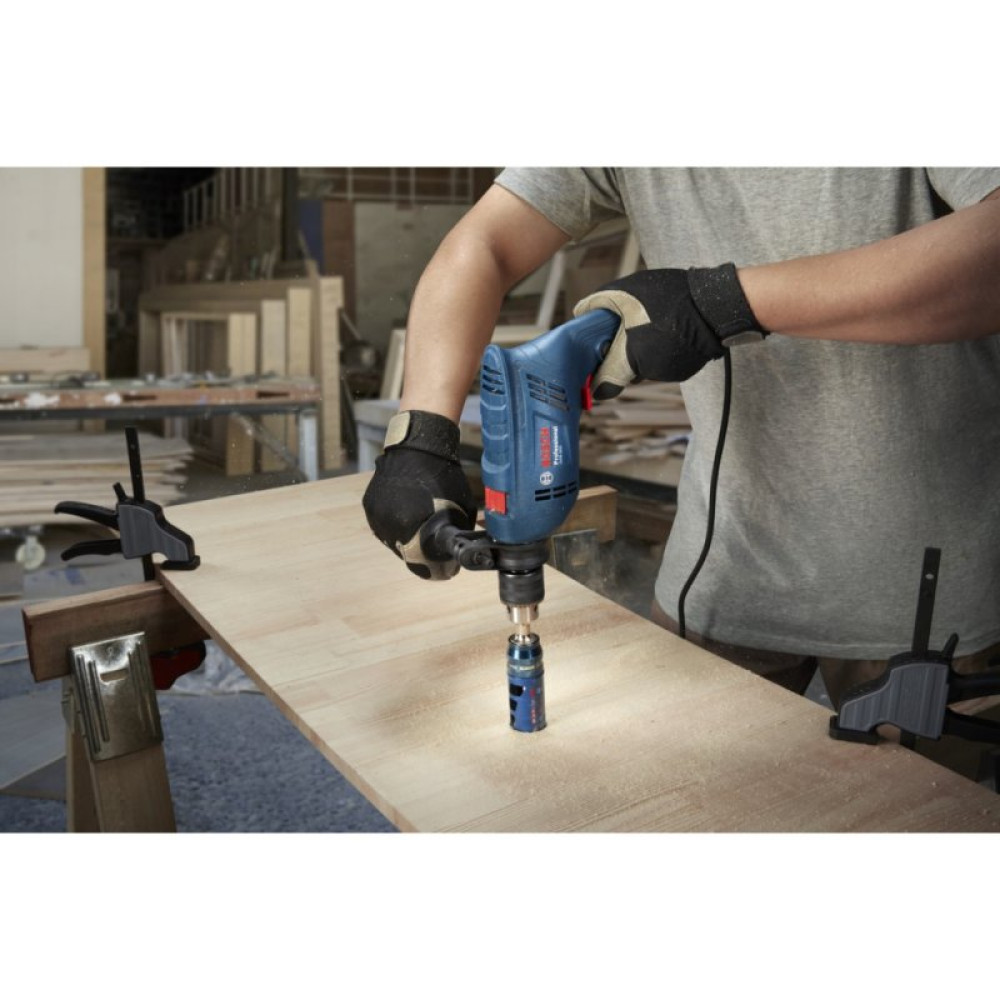 Дрель Bosch GSB 600, 600Вт, 1-10 мм, 3000 об/мин, 48000 уд/мин (0.601.1A0.320)