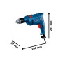 Дрель Bosch GSB 600, 600Вт, 1-10 мм, 3000 об/мин, 48000 уд/мин (0.601.1A0.320)