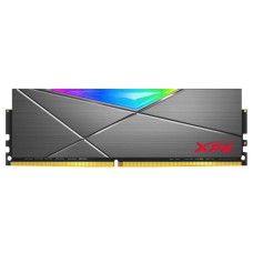 Модуль пам'яті для комп'ютера DDR4 16GB 3600 MHz XPG Spectrix D50 RGB Tungsten Gray ADATA (AX4U360016G18I-ST50)