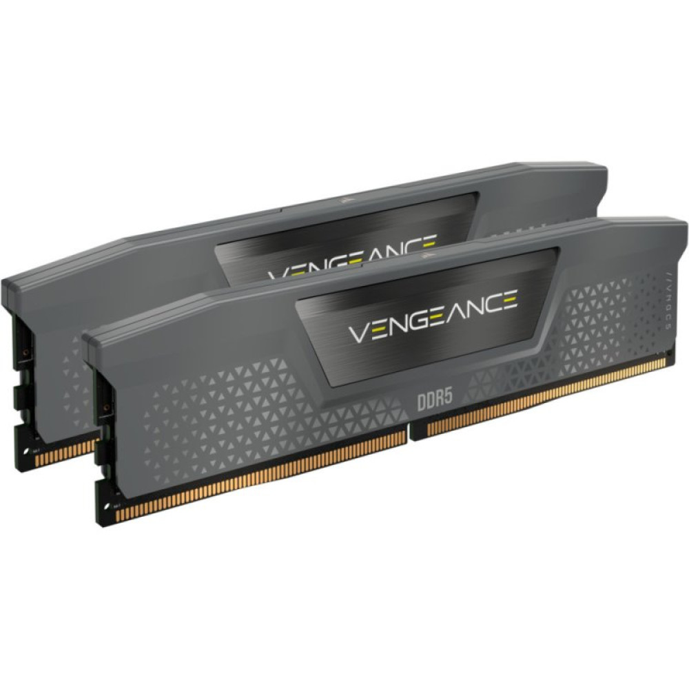 Модуль памяти для компьютера DDR5 32GB (2x16GB) 6000 MHz Vengeance Cool Gray Corsair (CMK32GX5M2B6000Z30)