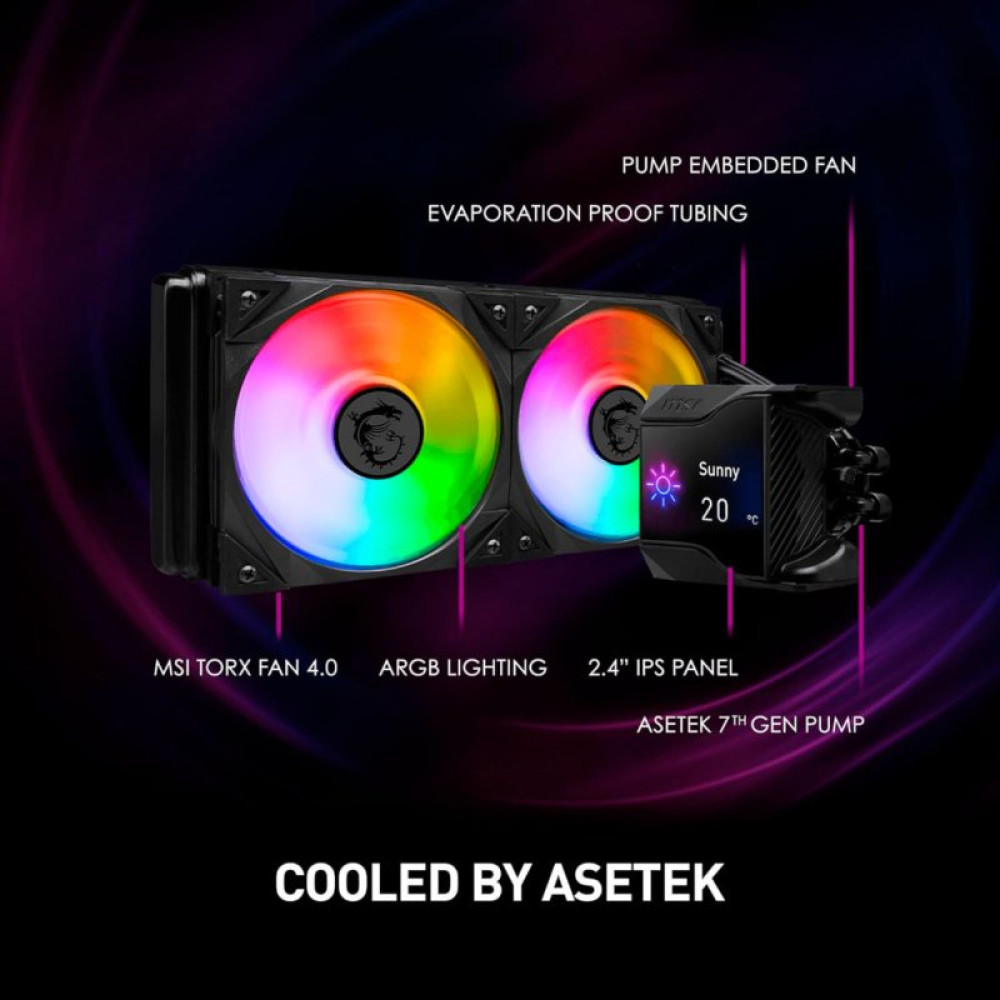 Система водяного охолодження MSI MPG CORELIQUID D240