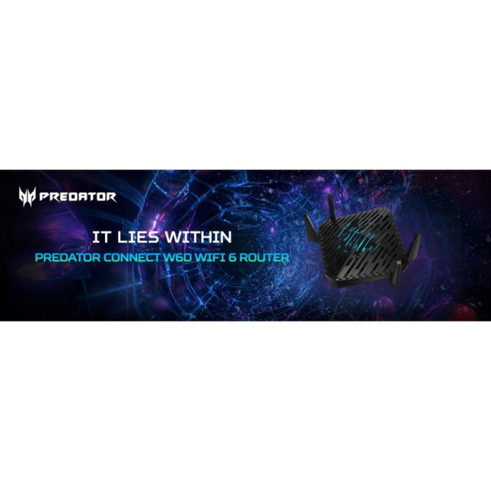 Маршрутизатор Acer Predator Connect W6d (FF.G25EE.001)