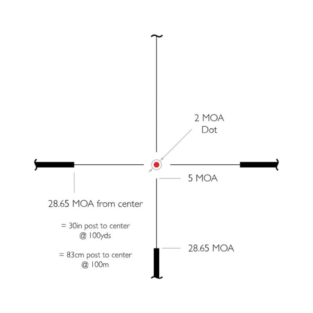 Оптический прицел Hawke Vantage 30 WA 3-9x42 сітка L4A Dot з підсвічуванням (14279)