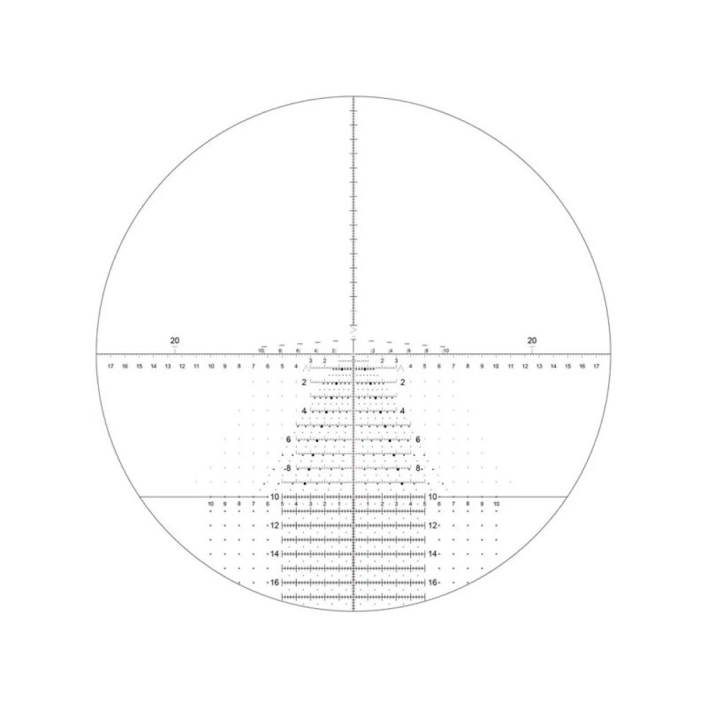 Оптичний приціл Nightforce NX8 4-32x50 F1 ZeroS 0.1 Mil. Сітка TReMoR3 (C633)