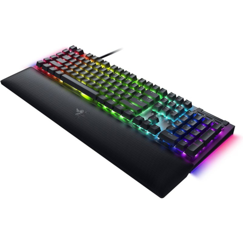 Клавиатура Razer BlackWidow V4 Green Switch USB RU Black (RZ03-04690100-R3M1)