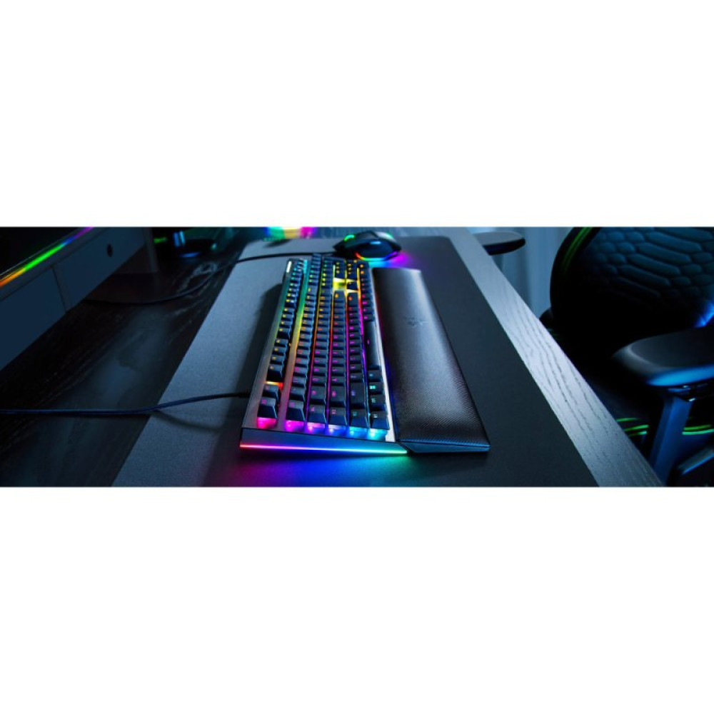 Клавиатура Razer BlackWidow V4 Green Switch USB RU Black (RZ03-04690100-R3M1)