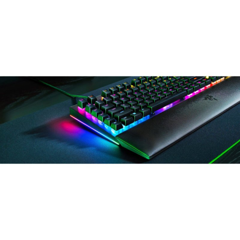 Клавиатура Razer BlackWidow V4 Green Switch USB RU Black (RZ03-04690100-R3M1)