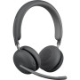Наушники Logitech Zone 2 for Business Wireless/Bluetooth UC Graphite (981-001152)