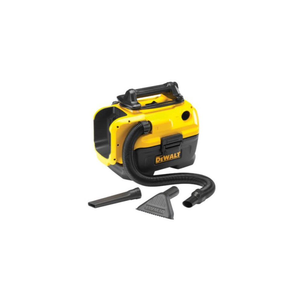 Пылесос строительный DeWALT 14.4/18/54 В XR FLEXVOLT Li-lon, длина шланга 2 м, 7.5 л (без АКБ и ЗУ) (DCV584L)