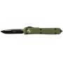 Нож Microtech Ultrtaech Drop Point Black Blade Green (121-1OD)