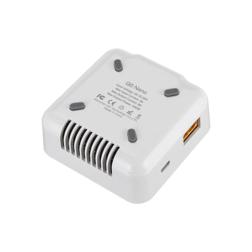 Зарядное устройство ISDT Q6 NANO 8A 200W без/БП универсальное (ISDT-Q6NANO)