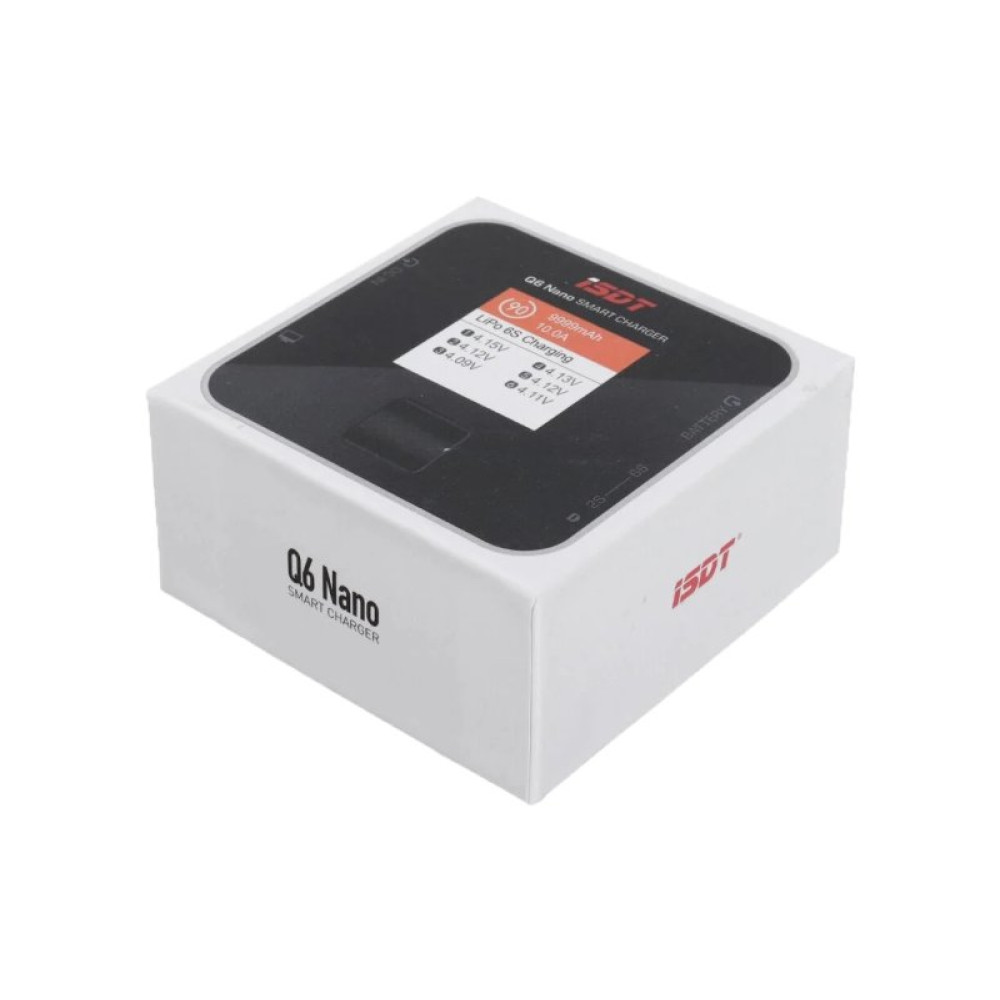 Зарядное устройство ISDT Q6 NANO 8A 200W без/БП универсальное (ISDT-Q6NANO)