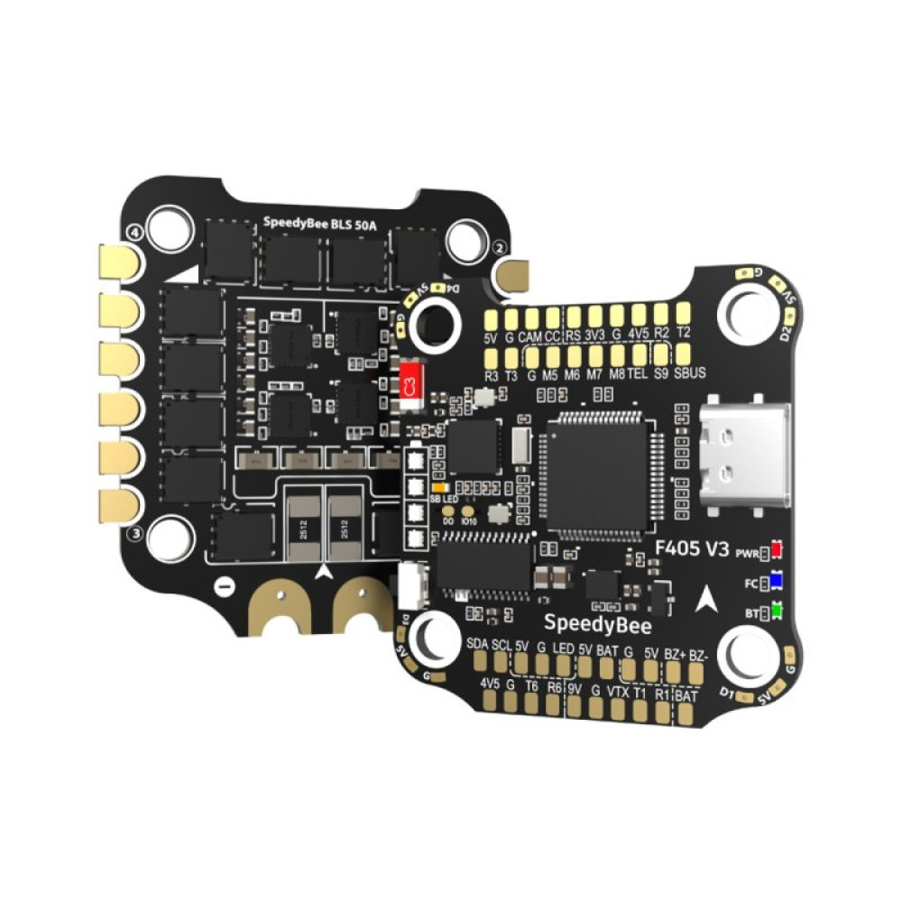 Комбо стек SpeedyBee F405 V3 ESC50A 3-6S (SB-F4V3-50-STACK)