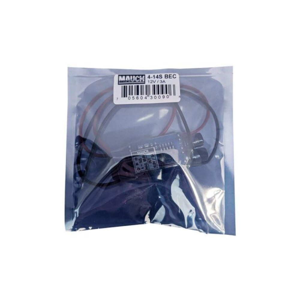 Регулятор питания MAUCH 090 HYB-BEC 4-14s (12 В) (MAUCH-090) Регулятор питания MAUCH 090 HYB-BEC 4-14s (12 В) (MAUCH-090)