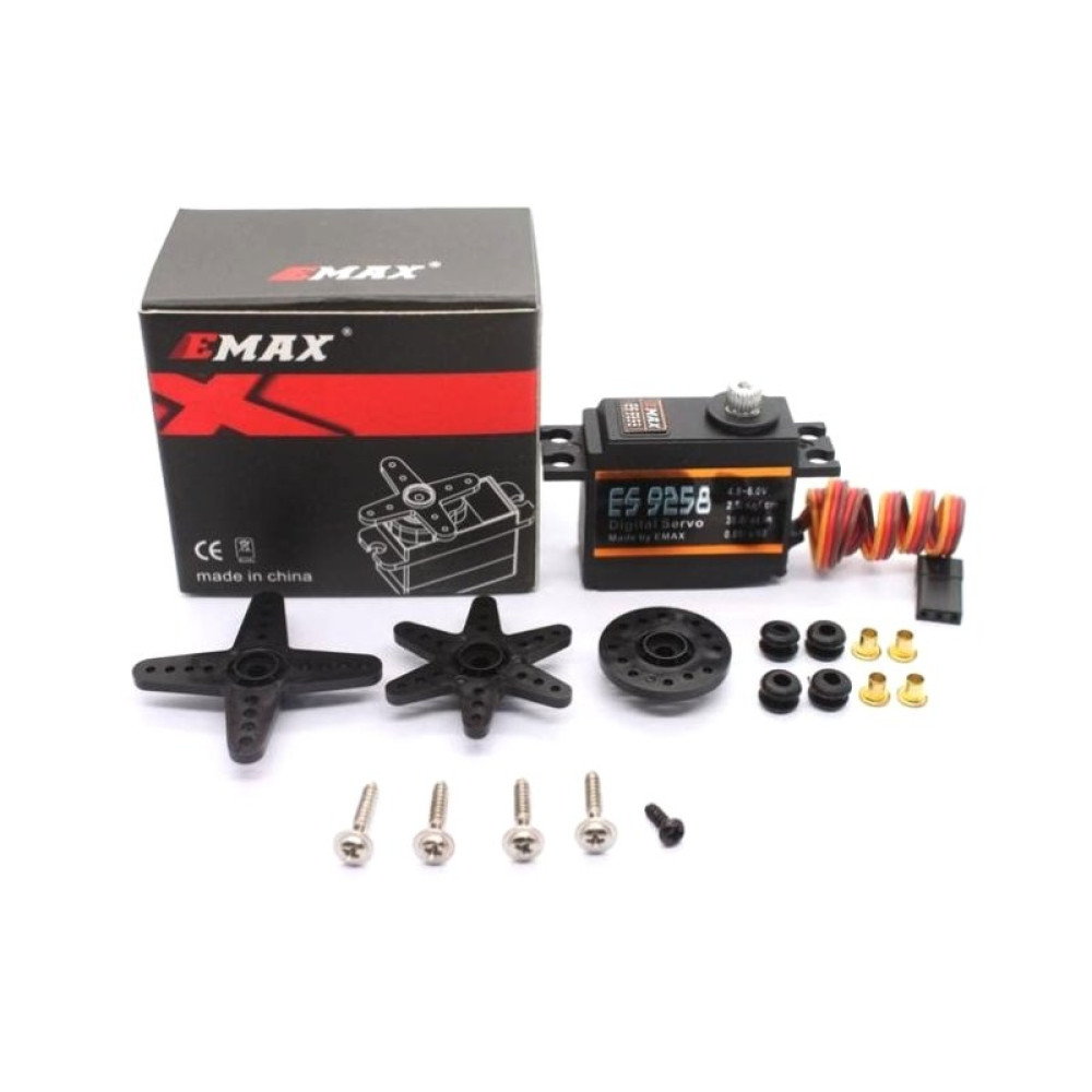 Сервопривід Emax ES9258 25г 2.5кг/0.08сек цифровий (EMX-0102005004)