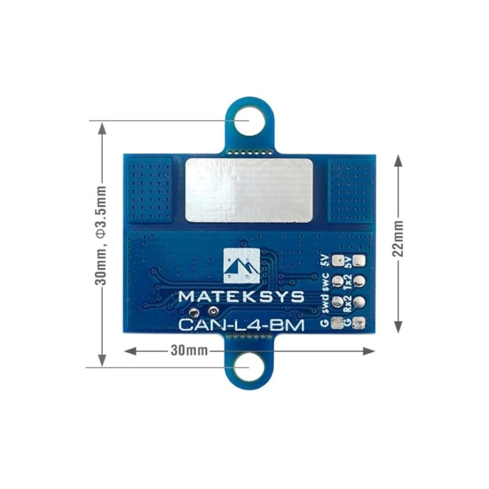 Датчик тока и напряжения Matek CAN-L4-BM (MATEK-CAN-L4-BM) Датчик тока и напряжения Matek CAN-L4-BM (MATEK-CAN-L4-BM)