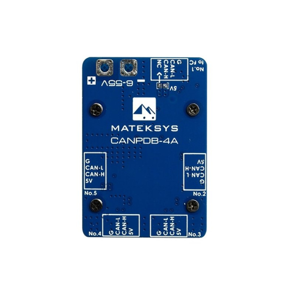 Плата распределения питания Matek CANPDB-4A JST-GH (MATEK-CANPDB-4A)