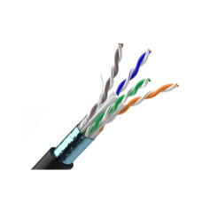 Кабель сетевой OK-Net FTP 305м (F/UTP cat.5E-SL) (КППЭ-ВП (100) 4x2x0,46)