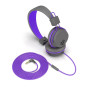 Наушники Jlab JBuddies Studio Kids Wired Graphite/Violet (IEUHJKSTUDIORGRYPRP6)