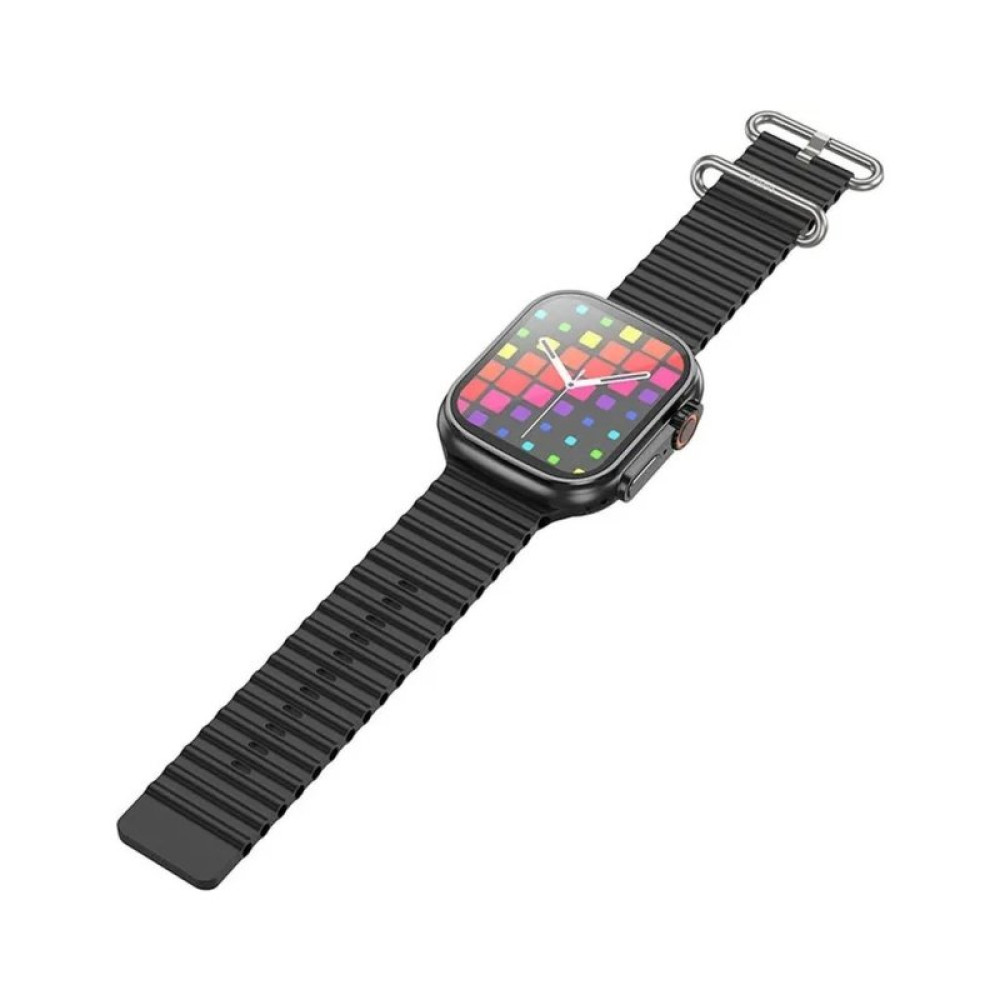 Смарт-годинник HOCO Y12 Black (6931474791986)