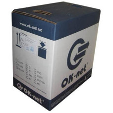Кабель мережевий OK-Net U/UTP 305м cat.5E-SL patch AWG26 (КГПВ-ВП (100) 4*2*0,48)