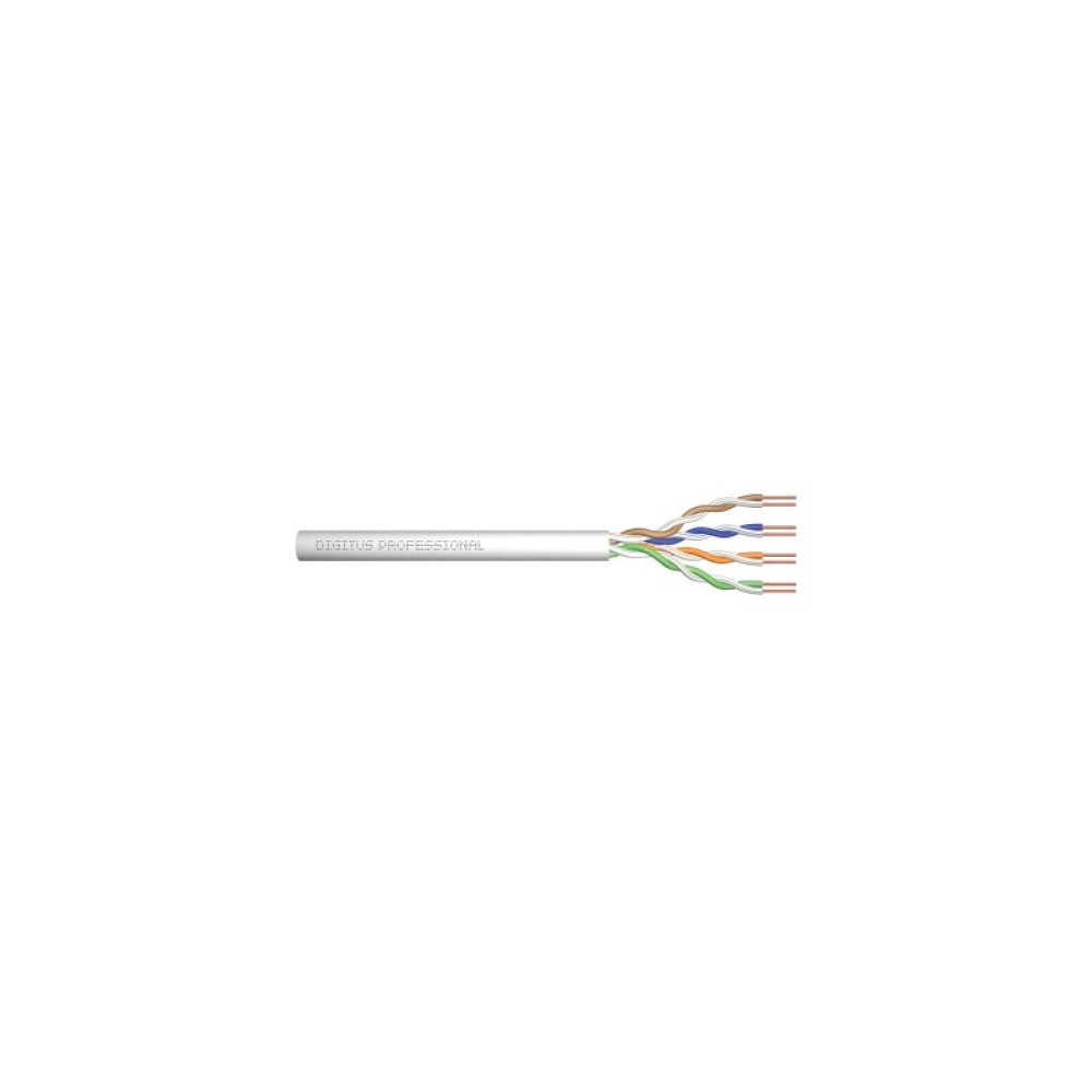 Кабель сетевой Digitus UTP 305м, cat 6, CCA, AWG23/1, PVC (ACU-4611-305)