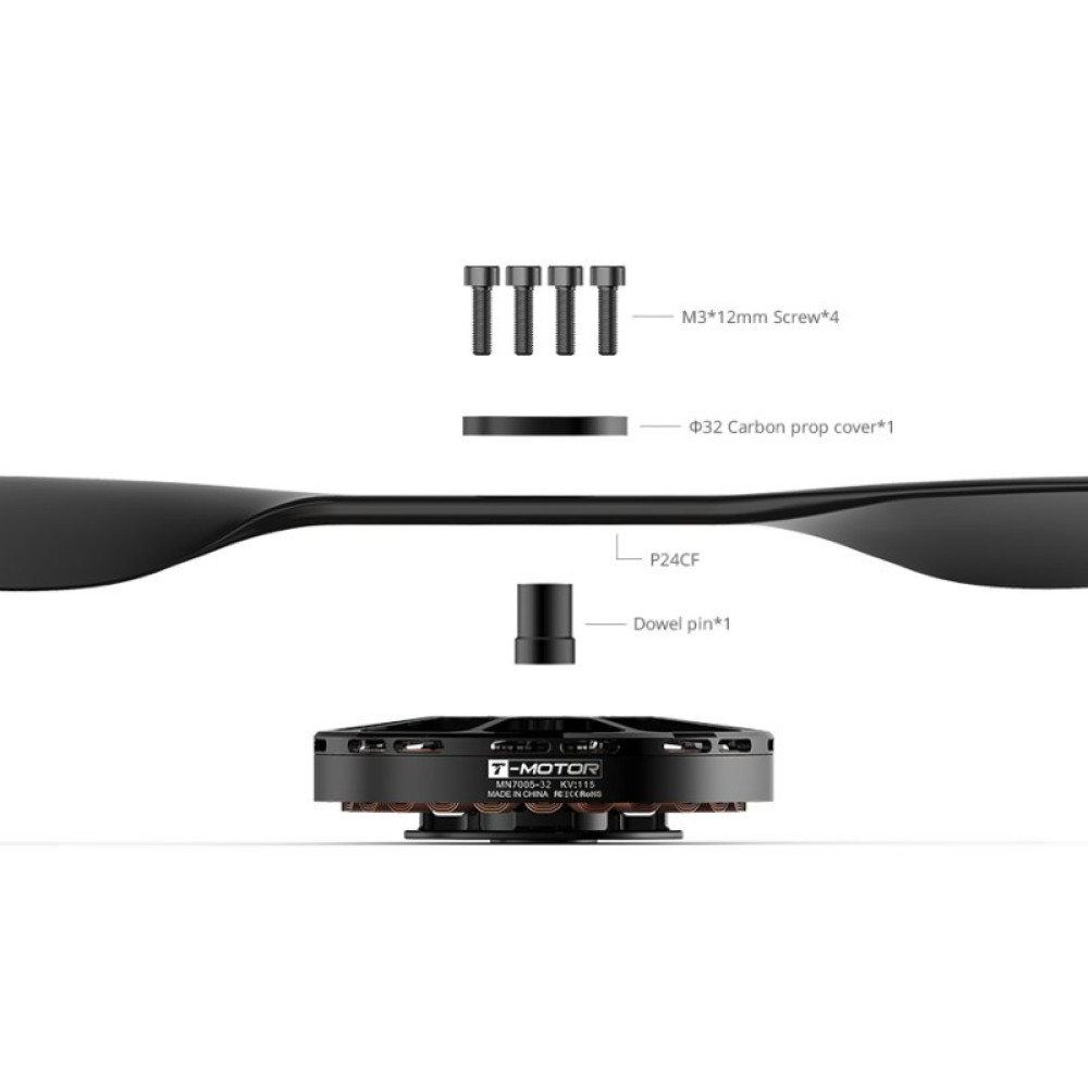 Мотор T-Motor Antigravity MN7005 KV230 6S для коптеров (TM-MN7005-230)