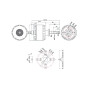 Мотор T-Motor AT5220A KV220 2700W 6-12S для самолетов 20-25CC (TM-AT5220A-220)