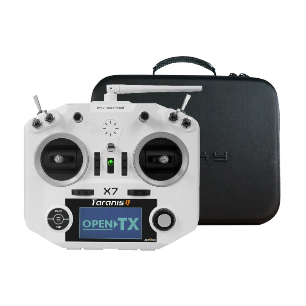 Аппаратура управления FrSky Taranis Q X7 ACCESS с сумкой (белый) (FR-03017045-EVA) Аппаратура управления FrSky Taranis Q X7 ACCESS с сумкой (белый) (FR-03017045-EVA)