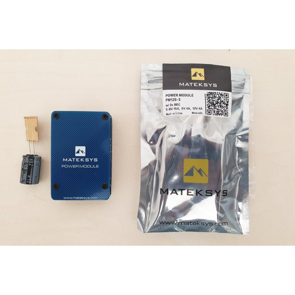 Модуль питания Matek 12S 9-55V 3xBEC xV5V12V (MATEK-PM12S-3) Модуль питания Matek 12S 9-55V 3xBEC xV5V12V (MATEK-PM12S-3)