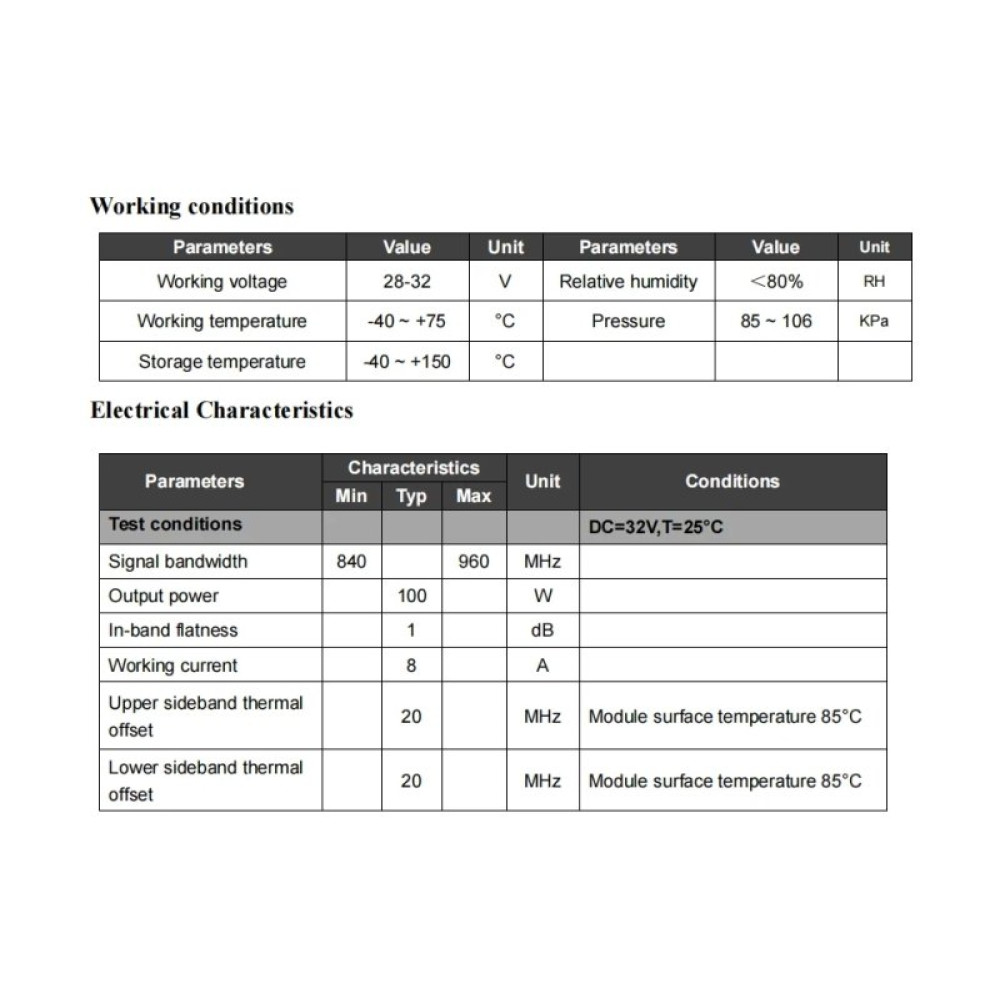 Генератор качающейся частоты 900 МГц SZHUASHI YJM09100B 24В (100 Вт) (SZH-YJM09100B) Генератор качающейся частоты 900 МГц SZHUASHI YJM09100B 24В (100 Вт) (SZH-YJM09100B)