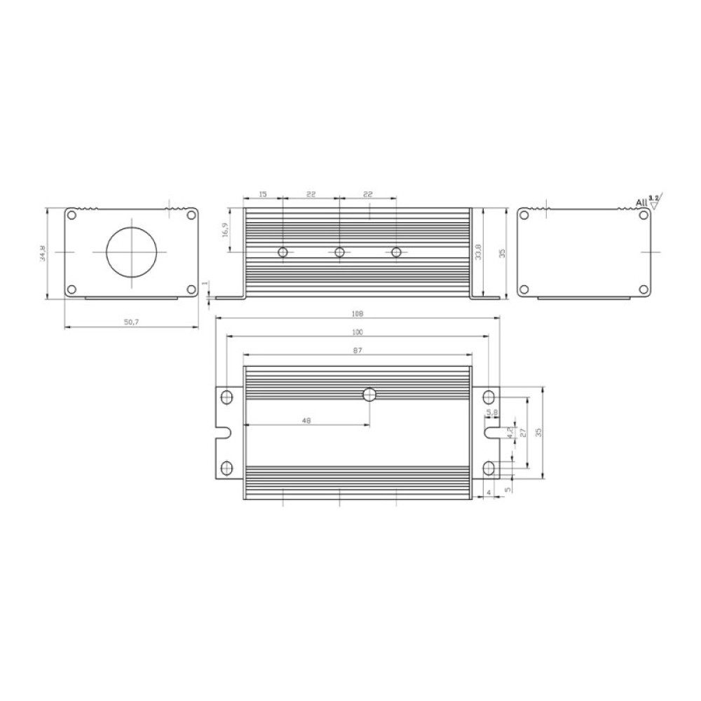Регулятор FlipSky VESC 14-84V 100A алюминий (FLIP-75100VESC) Регулятор FlipSky VESC 14-84V 100A алюминий (FLIP-75100VESC)