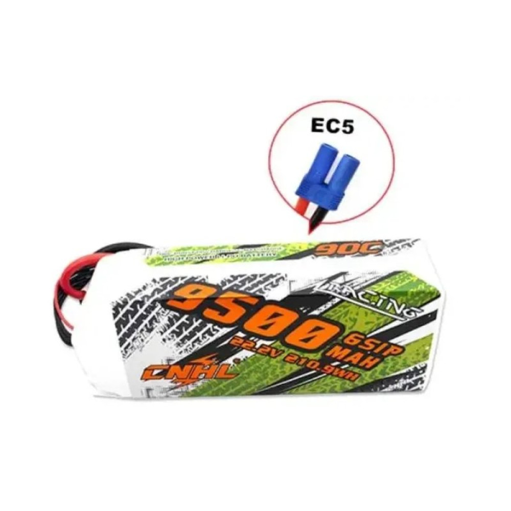 Аккумулятор CNHL Li-Pol 9500mAh 22.2V 6S 90C EC5 (CNHL950906EC5) Аккумулятор CNHL Li-Pol 9500mAh 22.2V 6S 90C EC5 (CNHL950906EC5)