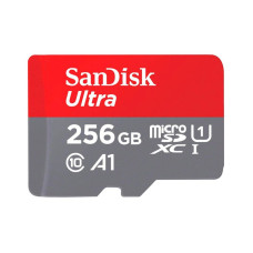 Карта памяти SanDisk 256GB microSD class 10 UHS-I Ultra (SDSQUAC-256G-GN6MN)
