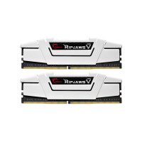 Модуль пам'яті для комп'ютера DDR4 32GB (2x16G) 3600 MHz RipjawsV White G.Skill (F4-3600C18D-32GVW)
