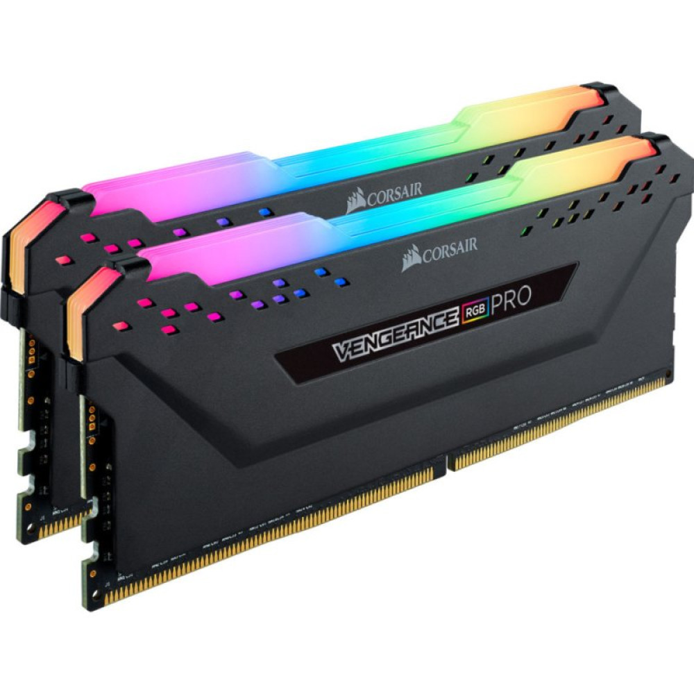 Модуль памяти для компьютера DDR4 32GB (2x16GB) 3600 MHz Vengeance RGB Pro Corsair (CMW32GX4M2D3600C18)