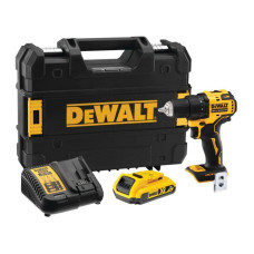 Шуруповерт DeWALT XR Li-Ion 18 В, 2Ah, 65 Нм, 450-1650 об/мин, вес 1.1 кг, TSTAK (DCD708D1T)