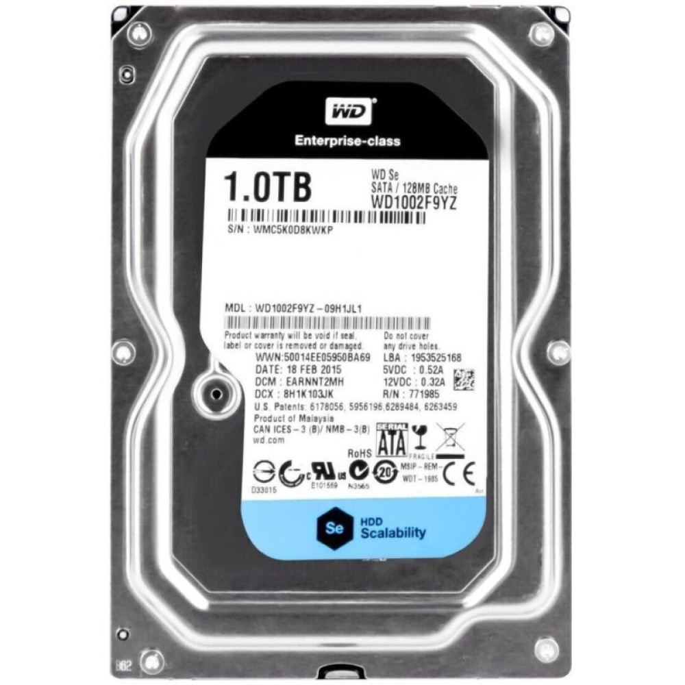 Жорсткий диск 3.5" 1TB WD (WD1002F9YZ)